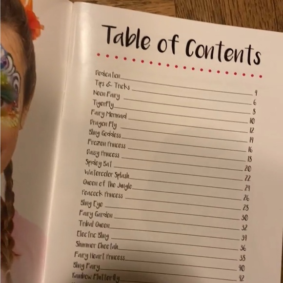 The Face Painting Book of Rainbows and Bling - Picture 2 of 9